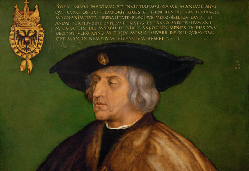 Porträt von Maximilian I